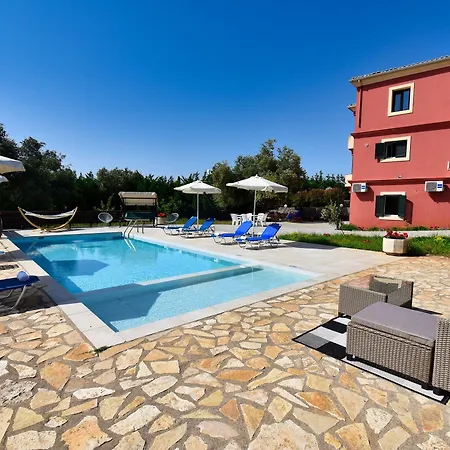 Jazz Rock With Large Private Pool Ferienhaus Gouvia